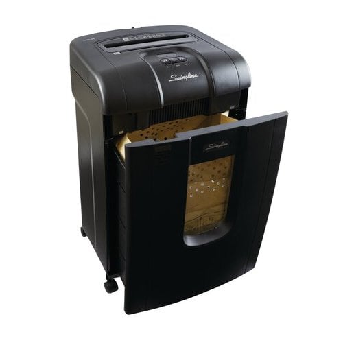 GBC SX19-09 Jam-Free 19-Sheet Level P-4 Cross-Cut Paper Shredder - 1758493