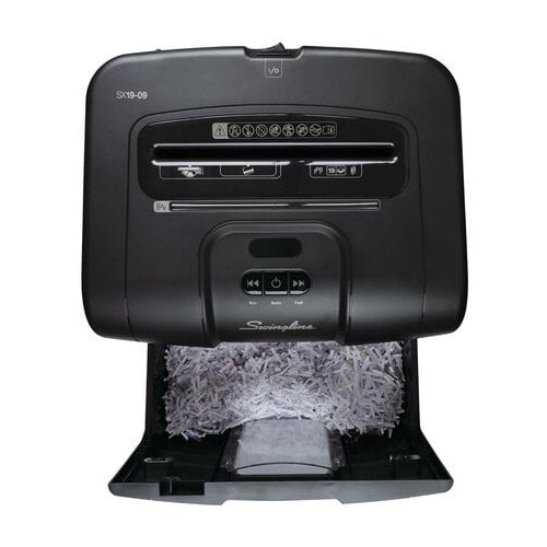 GBC SX19-09 Jam-Free 19-Sheet Level P-4 Cross-Cut Paper Shredder - 1758493