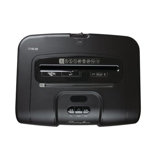 GBC SX19-09 Jam-Free 19-Sheet Level P-4 Cross-Cut Paper Shredder - 1758493
