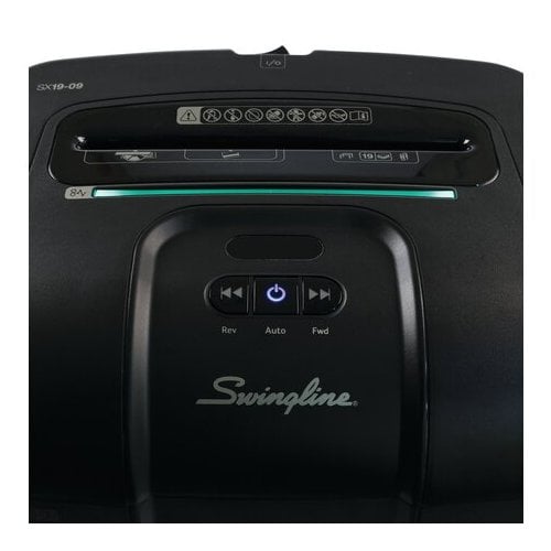GBC SX19-09 Jam-Free 19-Sheet Level P-4 Cross-Cut Paper Shredder - 1758493