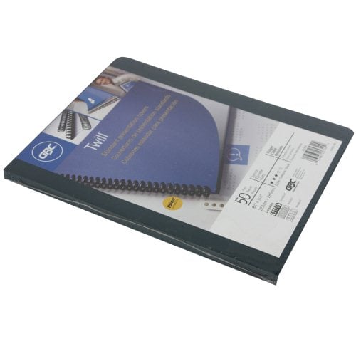 GBC Twill Spruce Presentation Covers  8.75" x 11.25" Covers 50pk - 25340 - Clearance Sale