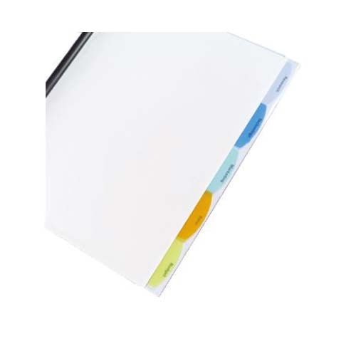 GBC View-Tab Clear Report Cover - W22317G