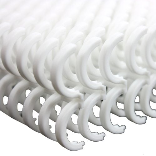 GBC White 1/2" Proclick Spines 100pk - 25157253