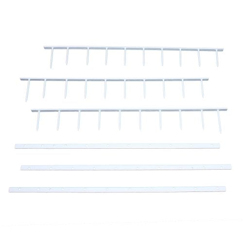 GBC White 1" x 11" 10 Pin SureBind Strips - 1132820