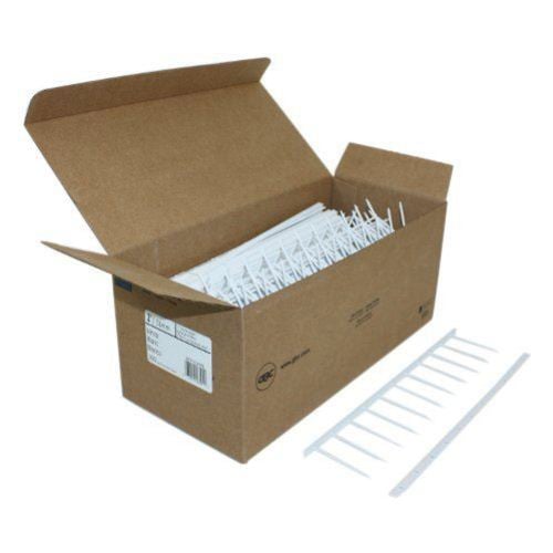 GBC Premium White 2" x 11" 11-Pin Velobind Strips - 9741029