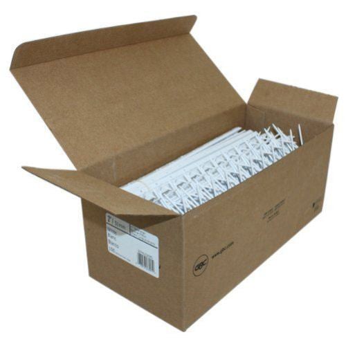 GBC Premium White 2" x 11" 11-Pin Velobind Strips - 9741029