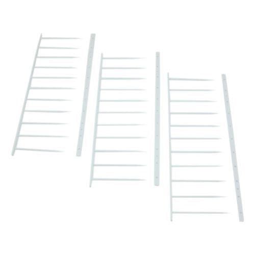 GBC Premium White 3" x 11" 11-Pin Velobind Strips - 9741039