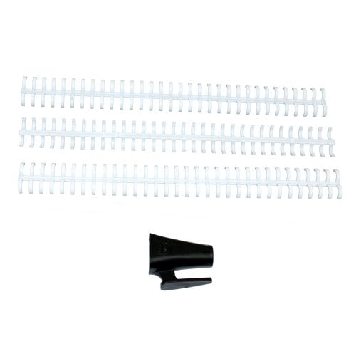 GBC White 5/16" Proclick Spines 25pk - 25157250