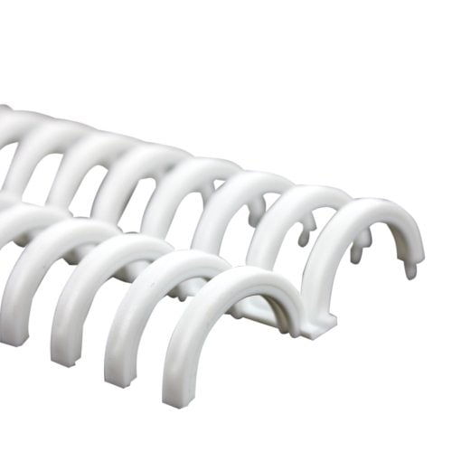 GBC White 5/8" Proclick Spines 100pk - 25157255