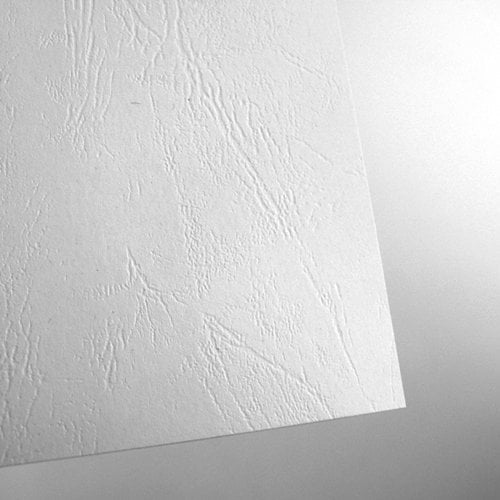 GBC White Grain 8.5" x 11" Covers 200pk - 9742422