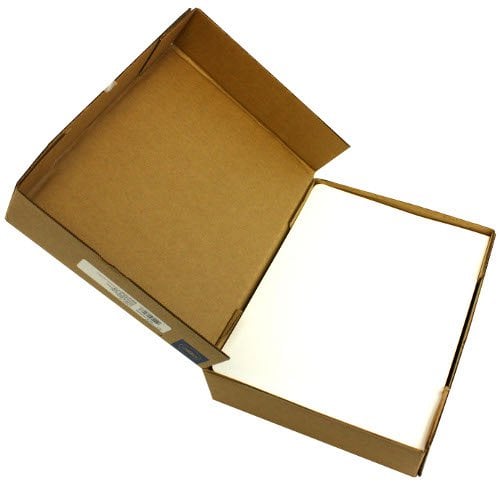 GBC White Grain 8.75" x 11.25" Covers 200pk - 2000013