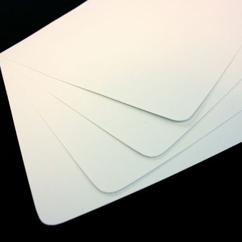 GBC White Grain Covers