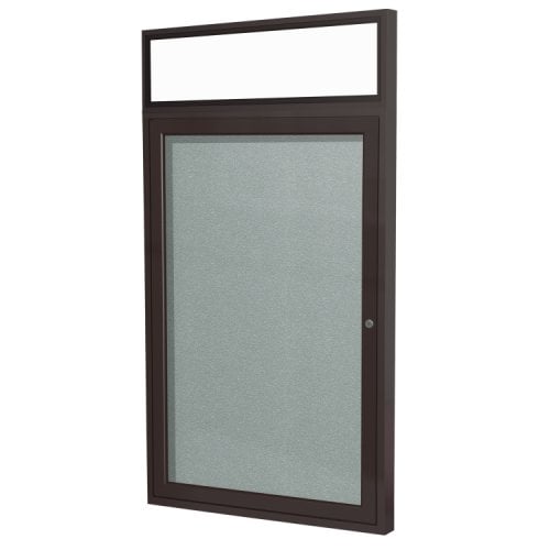 Ghent 1Door Bronze Headliner Silver Vinyl Board