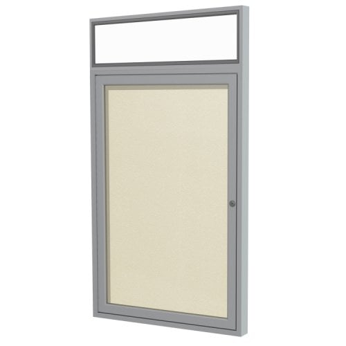 Ghent 1Door Satin Illuminated Headliner Ivory Vinyl Board