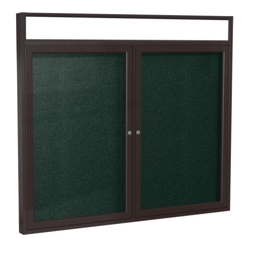 Ghent 2-Door Bronze Illuminated Headliner Ebony Vinyl Board