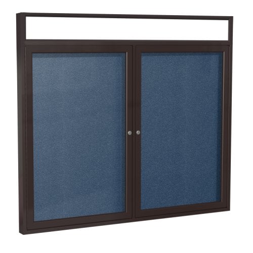 Ghent 2-Door Bronze Illuminated Headliner Navy Vinyl Board