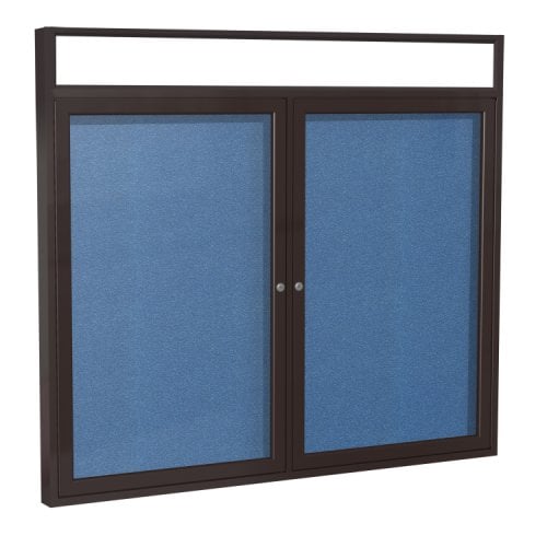 Ghent 2-Door Bronze Illuminated Headliner Ocean Vinyl Board