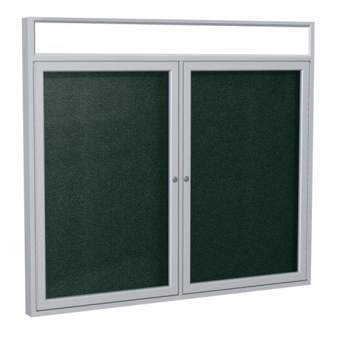 Ghent 2-Door Satin Illuminated Headliner Ebony Vinyl Board