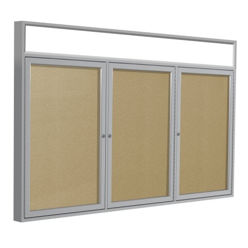 Ghent 3-Door Satin Illuminated Headliner Caramel Vinyl Board