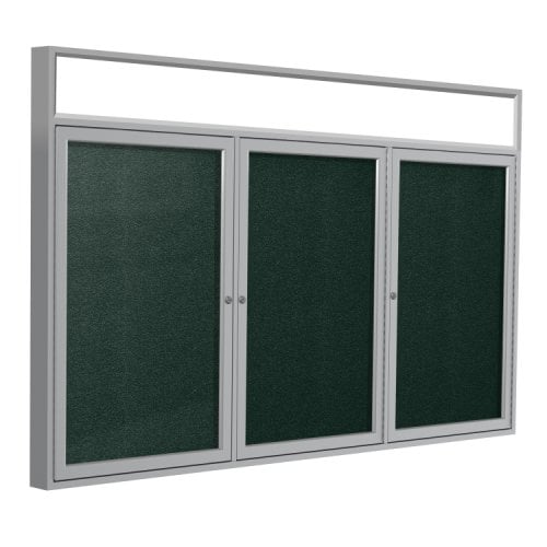 Ghent 3-Door Satin Illuminated Headliner Ebony Vinyl Board