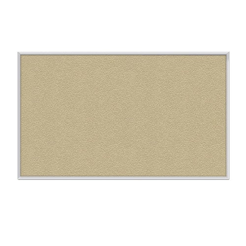 Ghent 36"x48" PremaTak Vinyl Tackboard with Aluminum Frame - Caramel