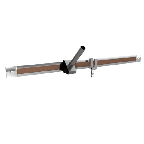 Ghent 8' Length Maprail Aluminum with 1" Cork Insert - 48 Per Carton