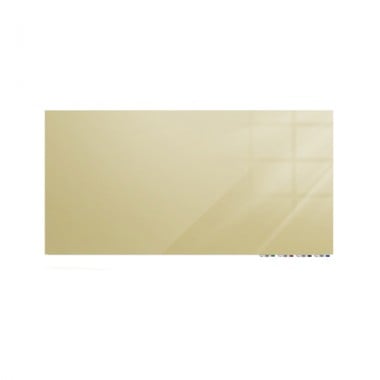 Ghent Aria Beige Magnetic Low Profile Glassboards (Horizontal)