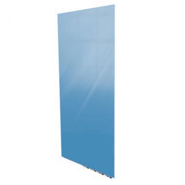 Ghent Aria Denim 8' x 4' Magnetic Low Profile Glassboard (Vertical)