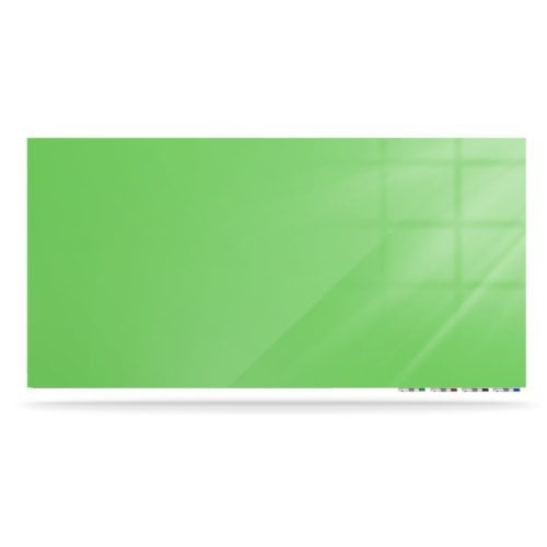 Ghent Aria Green 4' x 8' Magnetic Low Profile Glassboard (Horizontal)