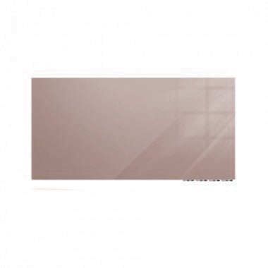 Ghent Aria Lilac Gray 4' x 4' Non-Magnetic Low Profile Glassboard