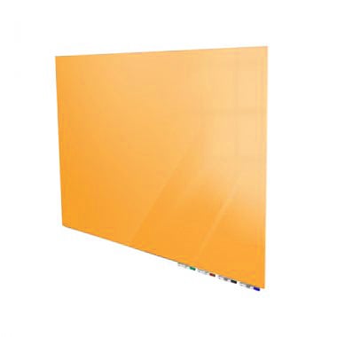 Ghent Aria Marigold 4' x 10' Non-Magnetic Low Profile Glassboard (Horizontal)