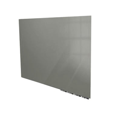 Ghent Aria Smoke 2' x 3' Magnetic Low Profile Glassboard (Horizontal)