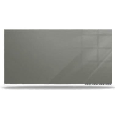 Ghent Aria Smoke 2' x 3' Magnetic Low Profile Glassboard (Horizontal)