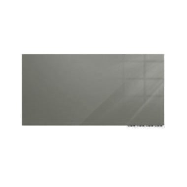 Ghent Aria Smoke 2' x 3' Magnetic Low Profile Glassboard (Horizontal)