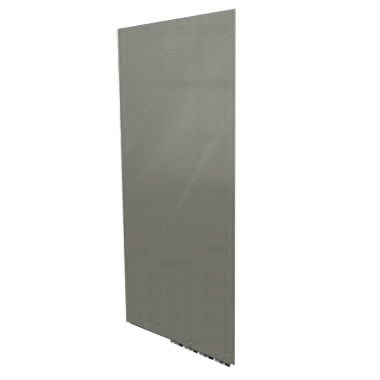 Ghent Aria Smoke 3' x 2' Magnetic Low Profile Glassboard (Vertical)