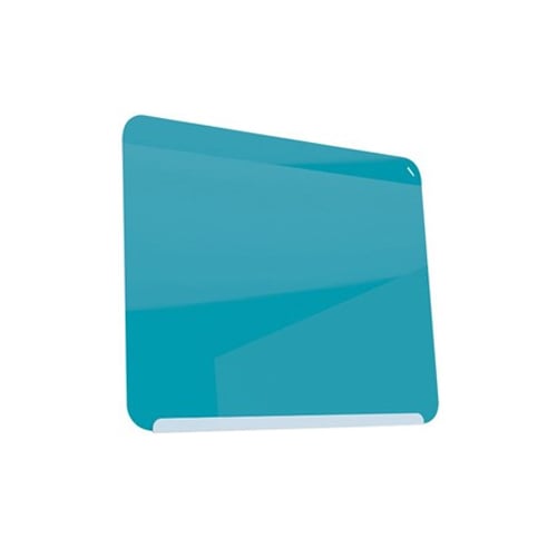 Ghent LINK Wall Board Magnetic Markerboard - Soft Blue Base/Bright Blue Face