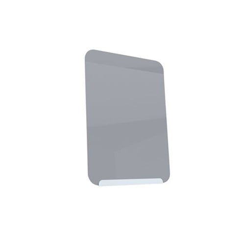 Ghent LINK Wall Board Magnetic Markerboard - Soft Blue Base / Gray Face