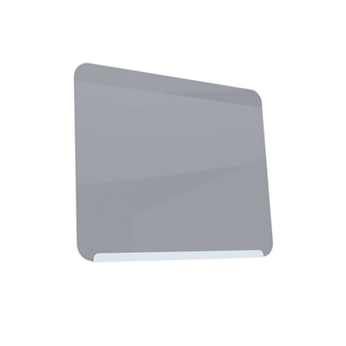 Ghent LINK Wall Board Magnetic Markerboard - Soft Blue Base / Gray Face