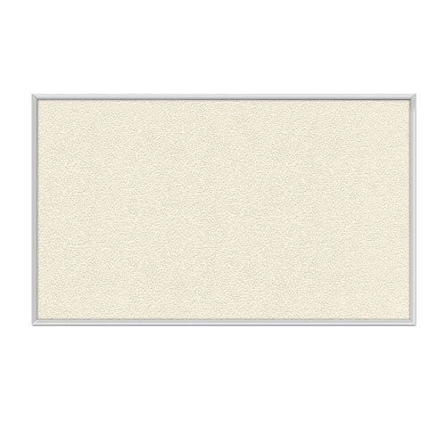Ghent PremaTak Vinyl Tackboard with Aluminum Frame - Ivory