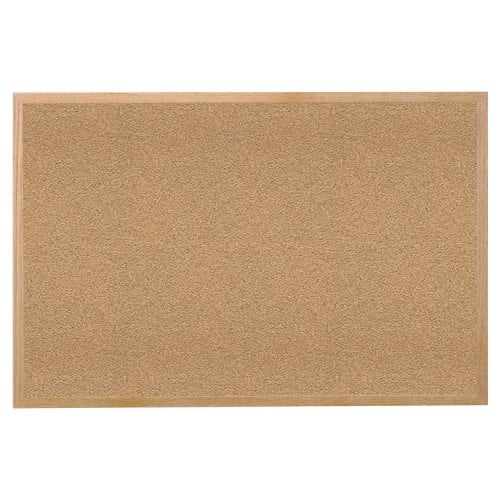 Ghent Natural Cork Bulletin Boards with Wood Frame