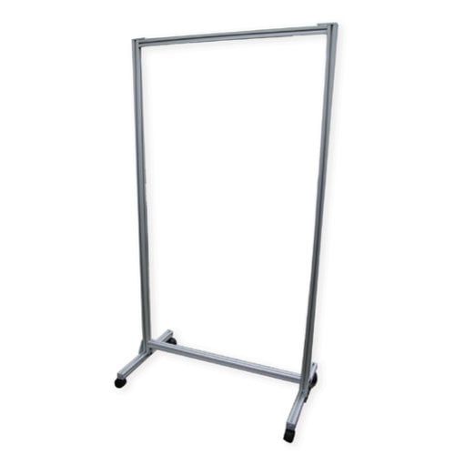 Ghent Clear Acrylic Workstation Mobile Divider