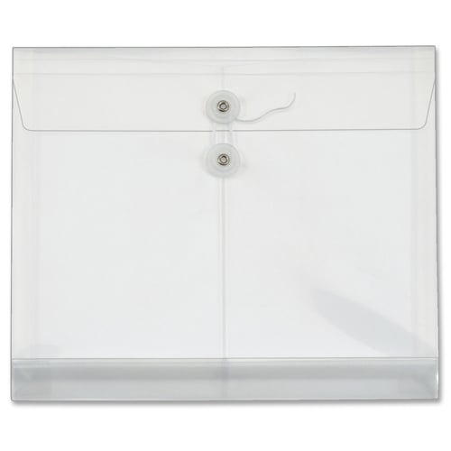 Globe-Weis Ultracolor Letter Size Side-Load Poly Envelopes - 5pk