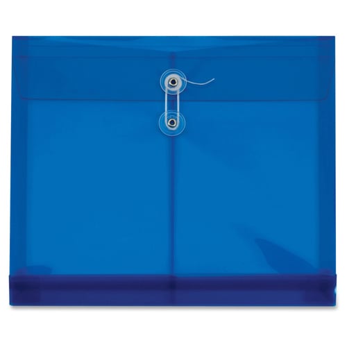 Globe-Weis Ultracolor Letter Size Side-Load Poly Envelopes - 5pk