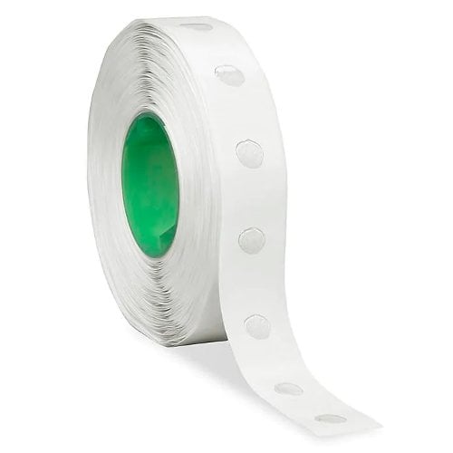 Glue Dots Dot Shot Pro Refill - 1/2" Low-Profile Medium Tack (1500/Roll)