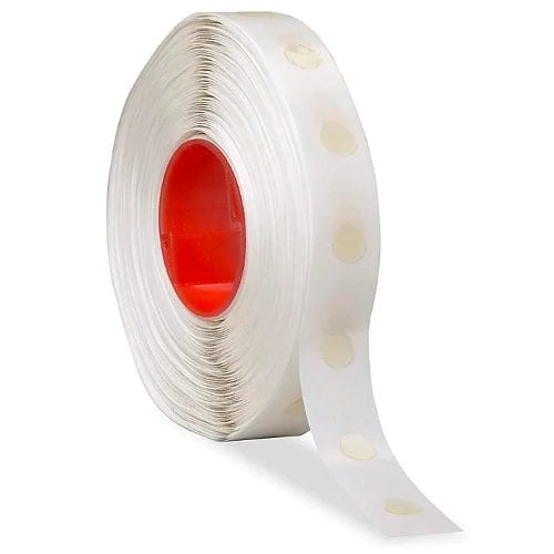 Glue Dots Dot Shot Pro Refill - 1/2" Low-Profile Super High Tack (1500/Roll)