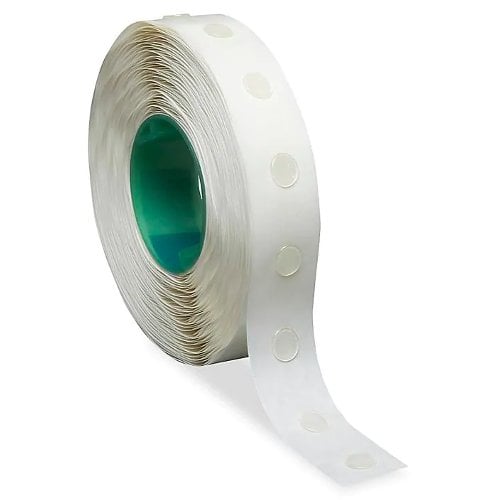 Glue Dots Dot Shot Pro Refill - 1/2" Medium-Profile Medium Tack (600/Roll)