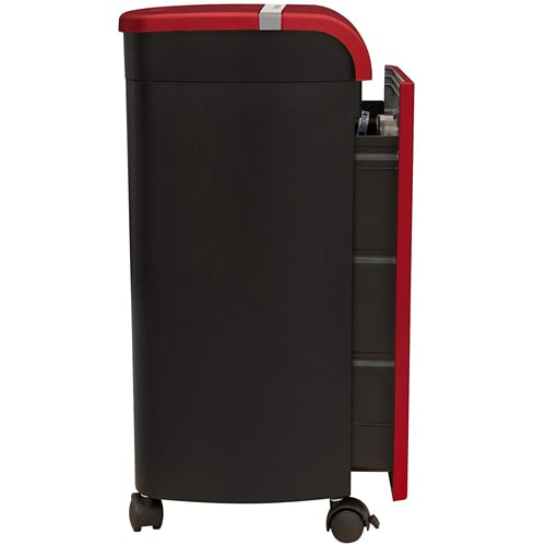 GoECOlife GMW120PA Red Limited Edition 12-Sheet Level P-4 Micro-Cut Paper Shredder