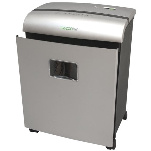GoECOlife GMW101Pii 10-Sheet Level 4 Micro-Cut Shredder - Silver