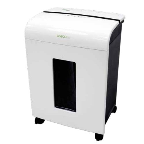 GoECOlife GMW120P 12-Sheet Level 4 Micro-Cut Shredder - White