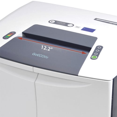 GoECOlife GXC1631TD Vortex Series Wide Entry 16-Sheet Level 4 Cross-Cut Shredder